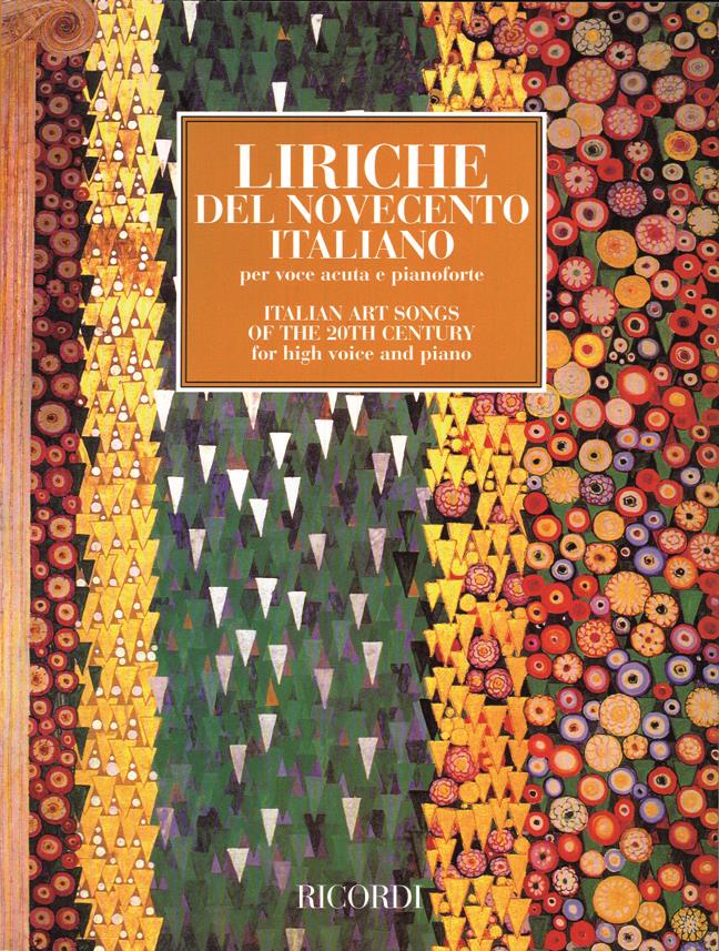 Liriche Del Novecento Italiano - pro zpěv a klavír